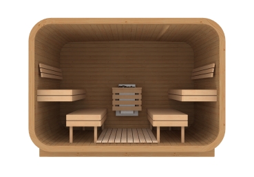 Preview: Gartensauna Thermoholz